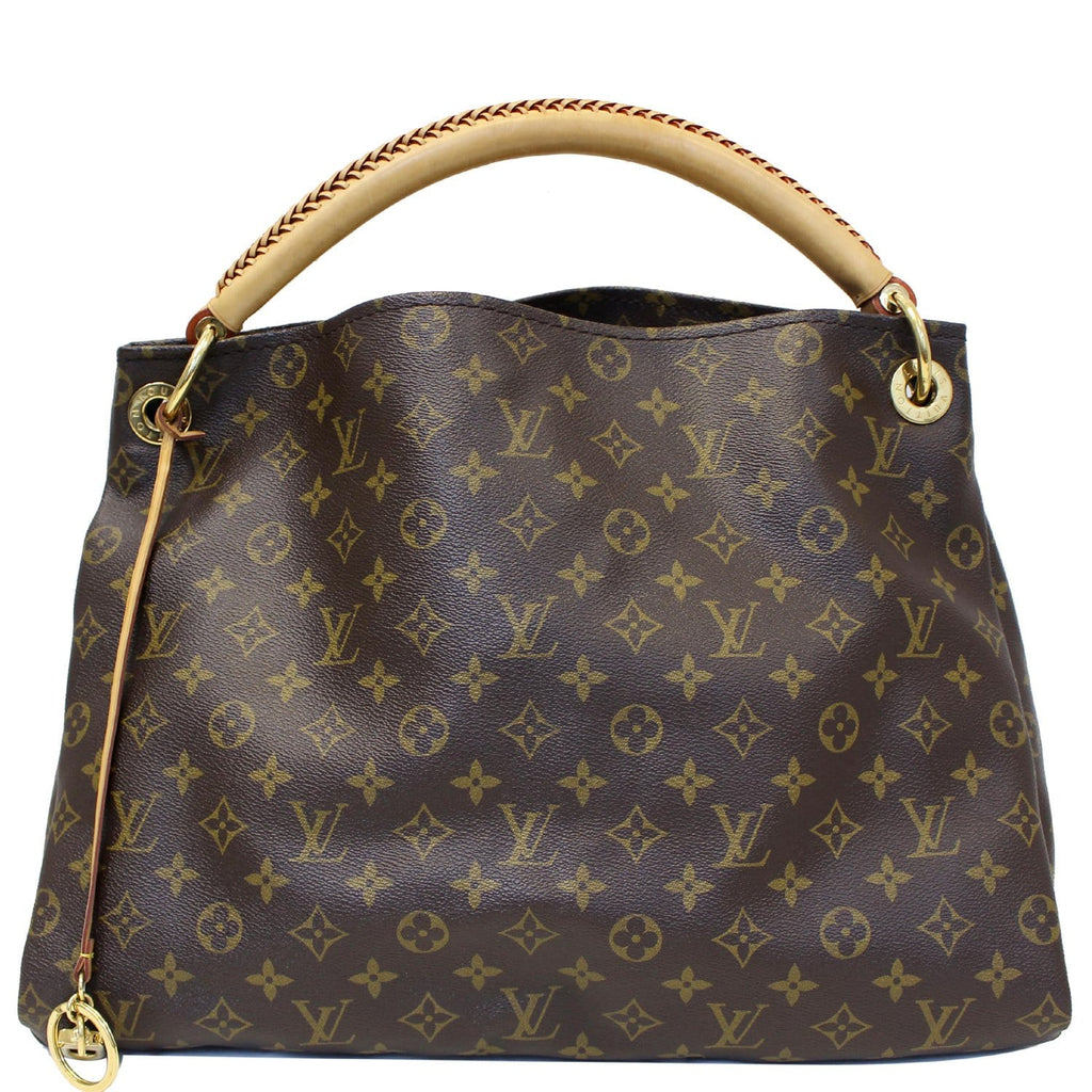 Artsy leather handbag Louis Vuitton Brown in Leather - 21874910