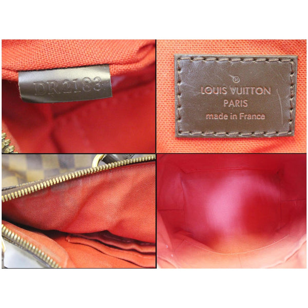 Interior Lv Westminster GM Damier Ebene Shoulder Bag