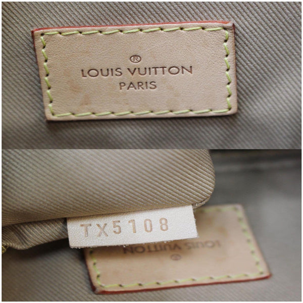 LOUIS VUITTON Graceful MM Monogram Canvas Shoulder Bag Brown