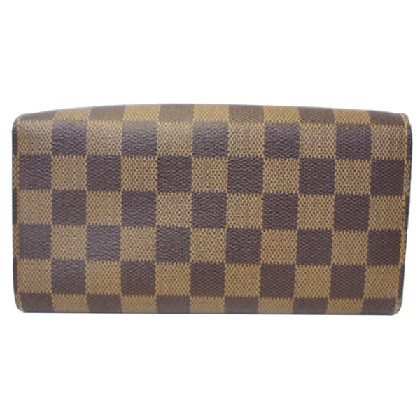 LOUIS VUITTON Sarah Damier Ebene Wallet Brown