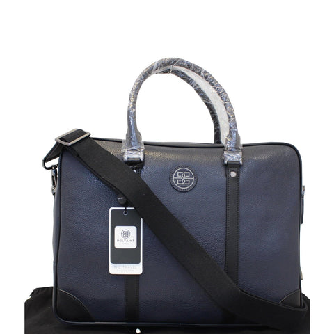 Bolvaint Cabot Black Leather Briefcase Bag-US