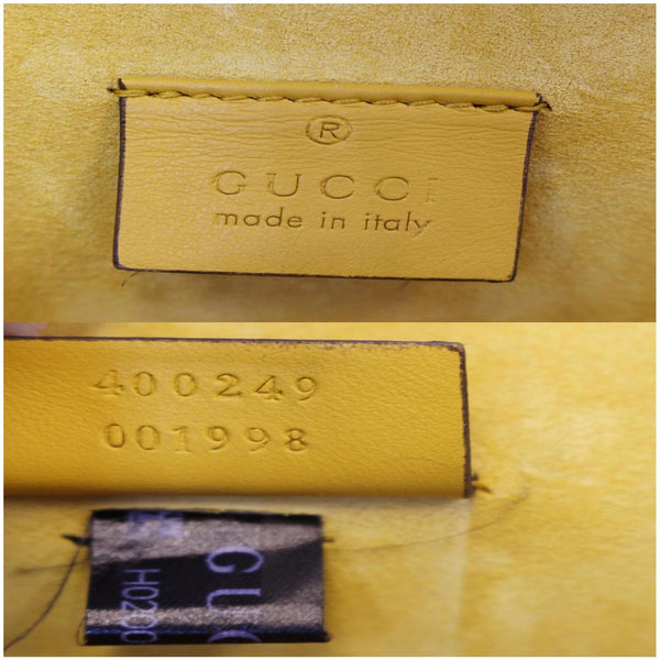 GUCCI Dionysus Small GG Supreme Canvas Shoulder Bag Beige 400249