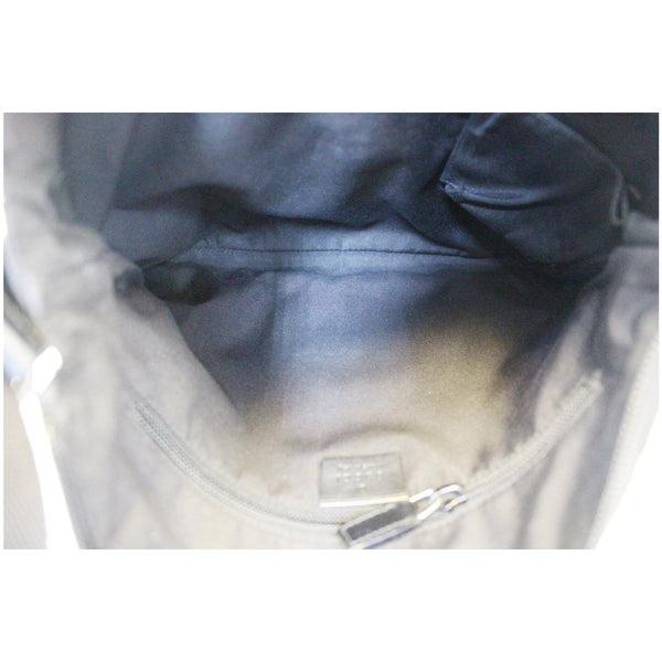 GUCCI Monogram Medium Perforated Messenger Crossbody Bag Black-US