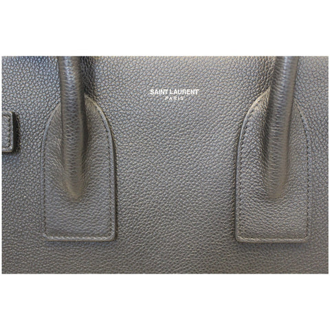 YVES SAINT LAURENT Sac de Jour Small Grained Leather Satchel Bag-US