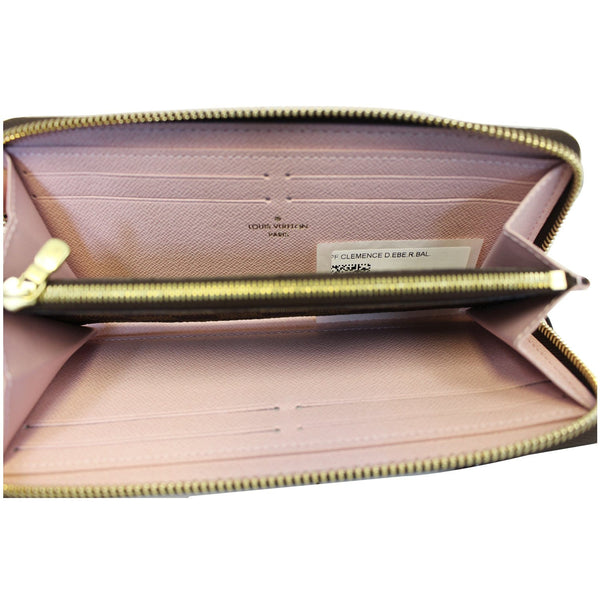 LOUIS VUITTON Clemence Damier Ebene Wallet-US