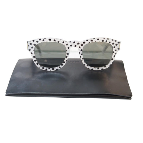 YVES SAINT LAURENT Bold 2 Star Sunglasses White - Final Sale