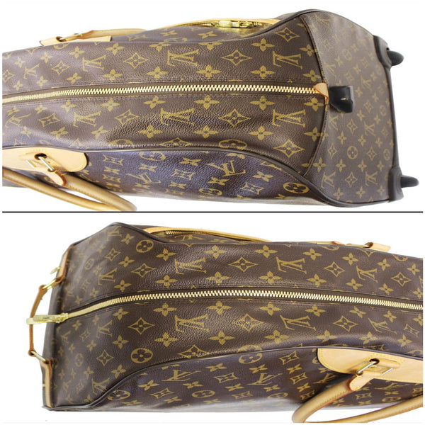 LOUIS VUITTON Eole 60 Monogram Canvas Rolling Luggage Bag Brown-US