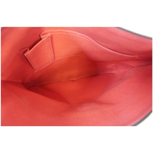 LOUIS VUITTON Bloomsbury GM Damier Ebene Shoulder Crossbody Bag Brown-US