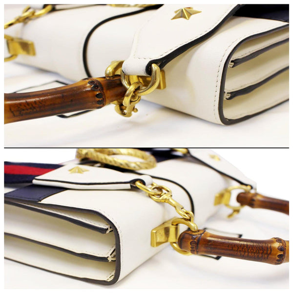 Gucci Bag Dionysus Leather Medium Top Handle White - corner