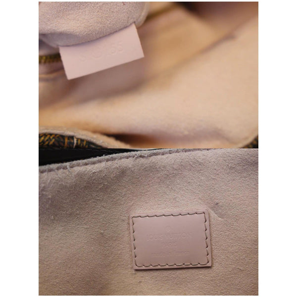 Louis Vuitton Caissa - Lv Damier Ebene Hobo Bag - inside view