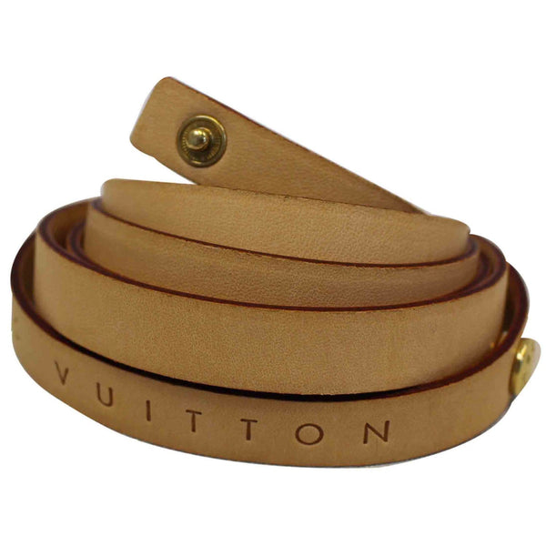 LOUIS VUITTON Leather Replacement Strap For Florentine Beige