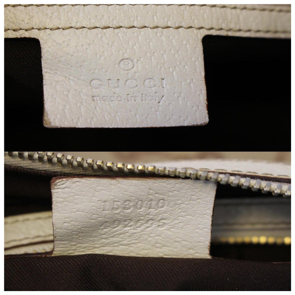 Gucci Charmy GG Canvas Hobo Bag Beige - Gucci logo