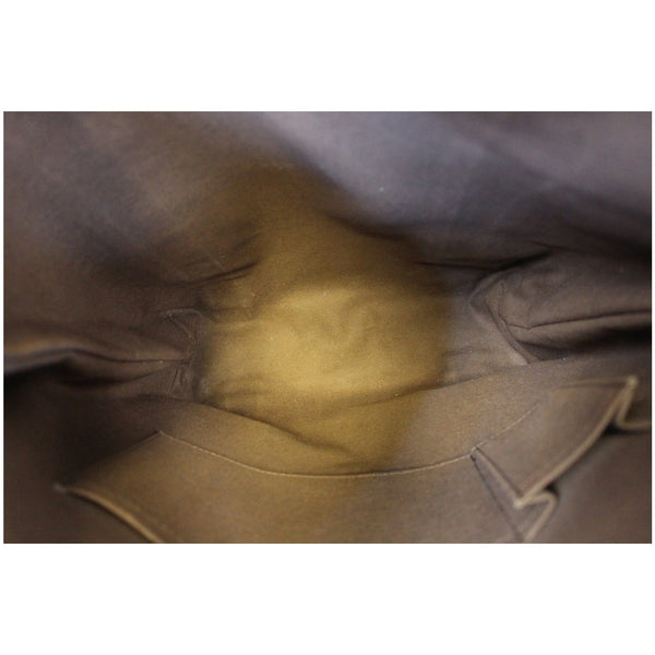 LOUIS VUITTON Cabas Beaubourg Damier Ebene Shoulder Bag Brown