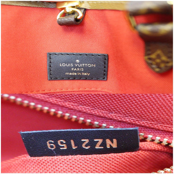 LOUIS VUITTON Onthego Reverse Monogram Giant Canvas Shoulder Bag Brown