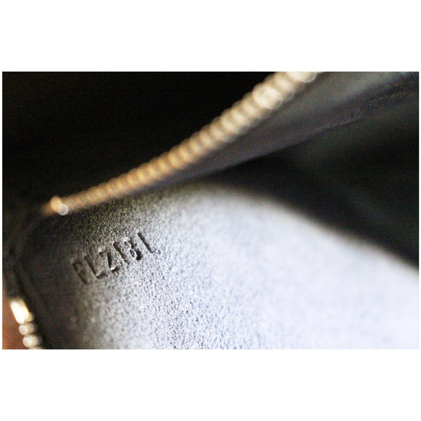 LOUIS VUITTON Black Epi Leather Pont-Neuf GM Satchel Bag