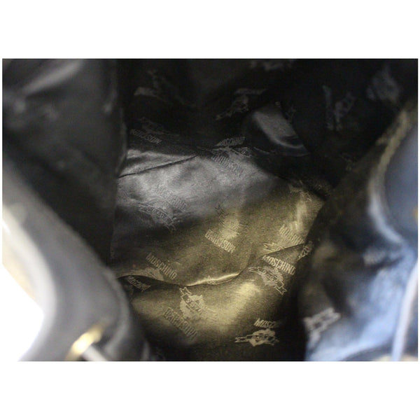 MOSCHINO Nylon Backpack Bag Black-US