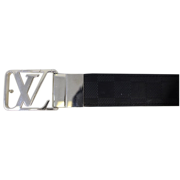 LOUIS VUITTON City Reversible Leather Belt Black 100/40-US