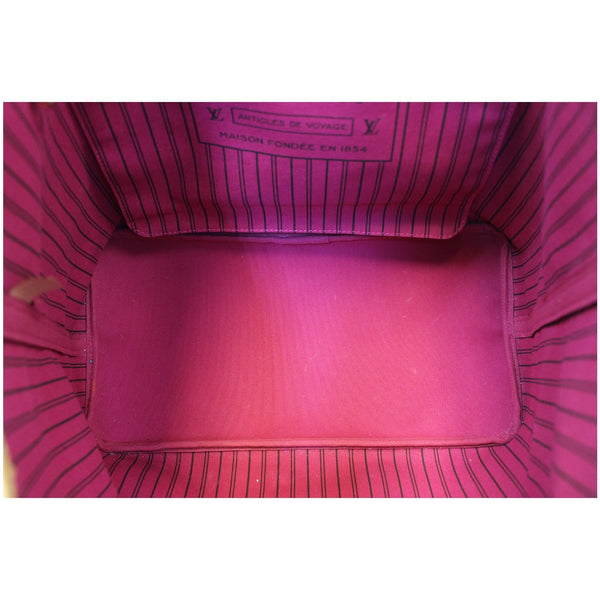 LOUIS VUITTON Neverfull GM Monogram Canvas Shoulder Bag Fuchsia-US