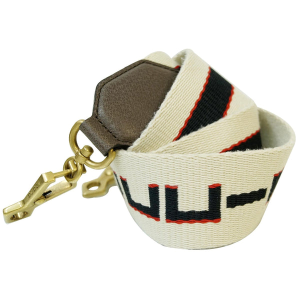 GUCCI Jeweled Heart Leather Totem Messenger Bag Brown 500756