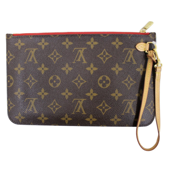 LOUIS VUITTON Pochette Wristlet Pouch Monogram Canvas Neverfull-US