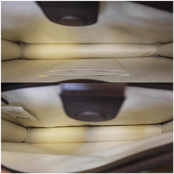 Gucci Handle Bag Animalier Leather Brown - interior