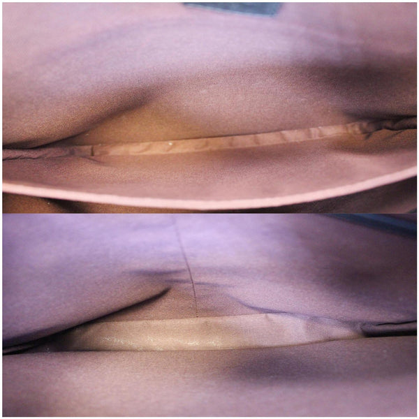 LOUIS VUITTON Bass GM Monogram Macassar Canvas Messenger Bag Brown