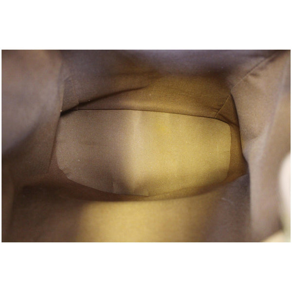 LOUIS VUITTON Montsouris MM Monogram Canvas Backpack Bag Brown