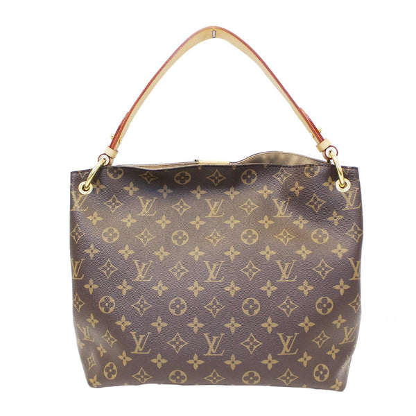 LOUIS VUITTON Graceful PM Monogram Canvas Shoulder Bag-US