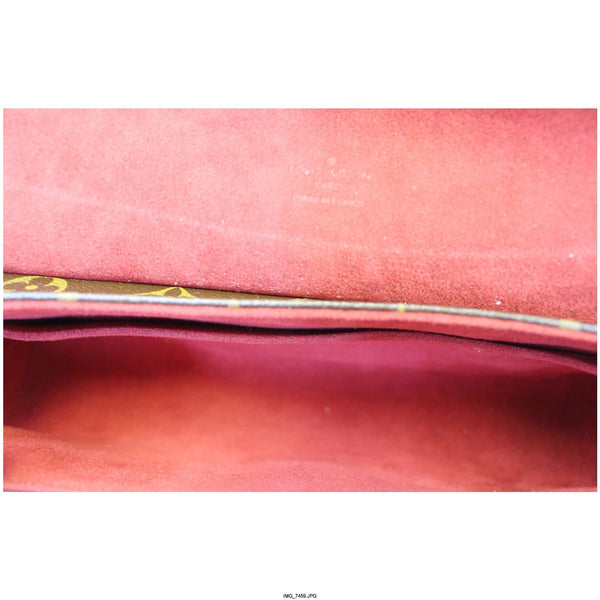 LOUIS VUITTON Sonatine Monogram Canvas Satchel Bag