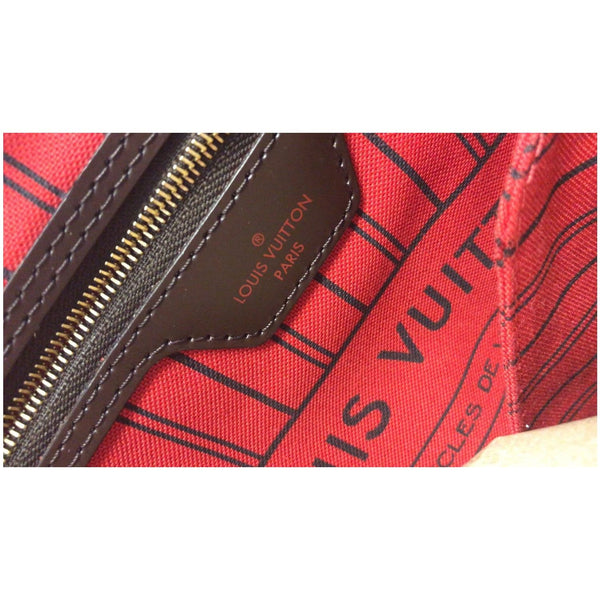 LOUIS VUITTON Neverfull GM Damier Ebene Tote Shoulder Bag-US