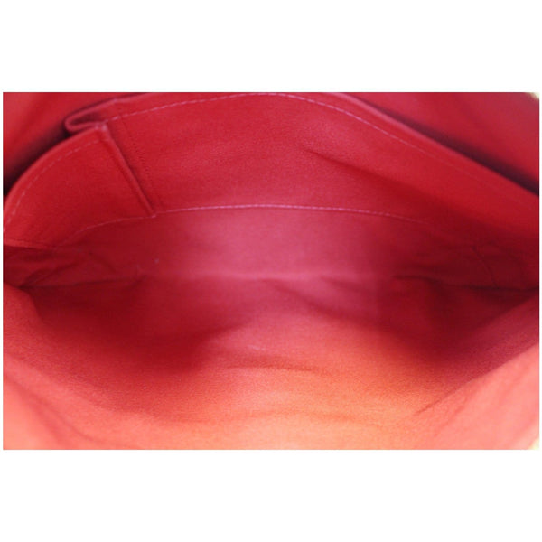 LOUIS VUITTON Bloomsbury PM Damier Ebene Crossbody Bag Brown