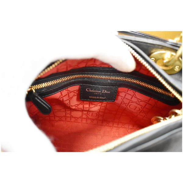 Christian Dior Medium Lady Dior Lambskin Shoulder Bag