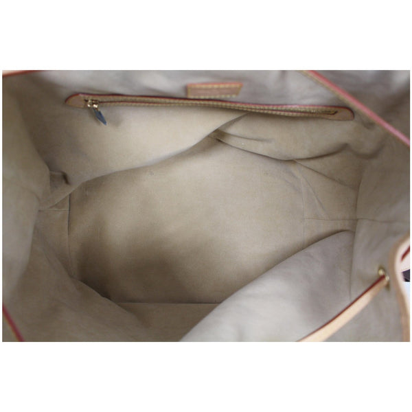 LOUIS VUITTON Neo Monogram Canvas Shoulder Bag Brown