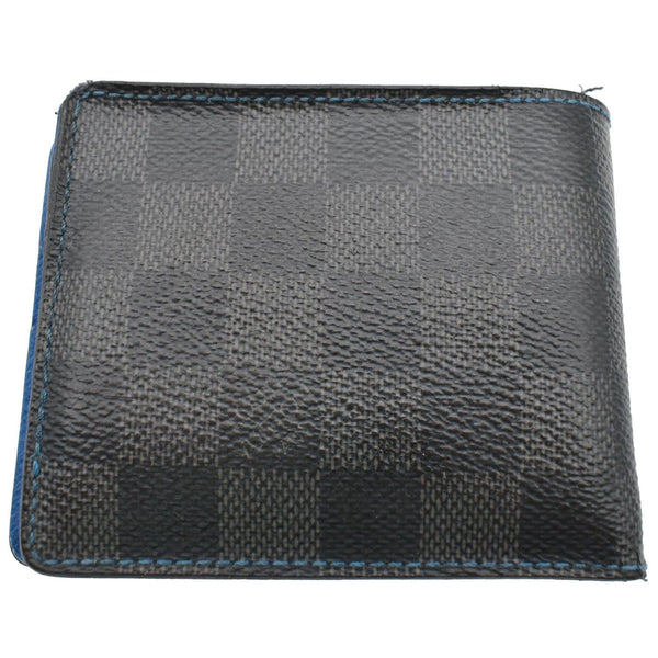 Louis Vuitton Slender Damier Graphite Canvas Wallet Blue