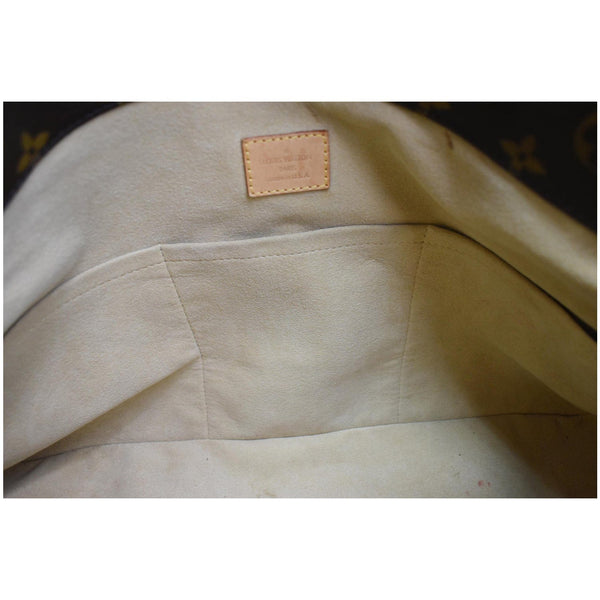 LOUIS VUITTON Artsy MM Monogram Canvas Hobo Bag Brown