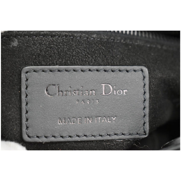 Christian Dior Mini Lady Dior Cannage Calfskin Leather Bag