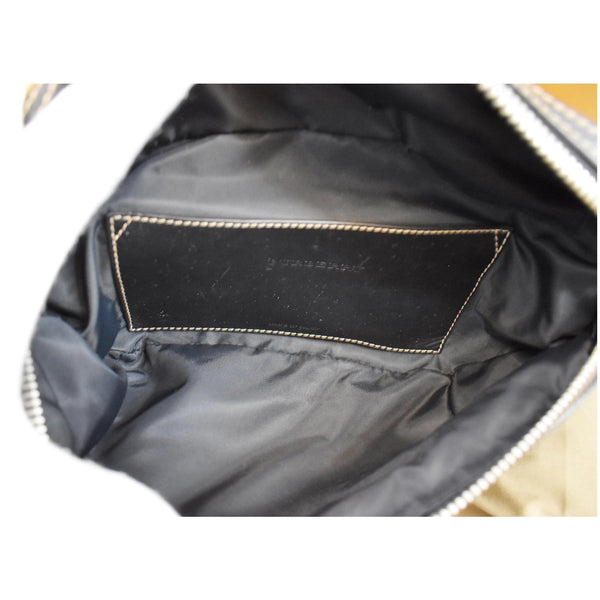 BURBERRY Vintage Check Canvas Medium Bum Bag Beige