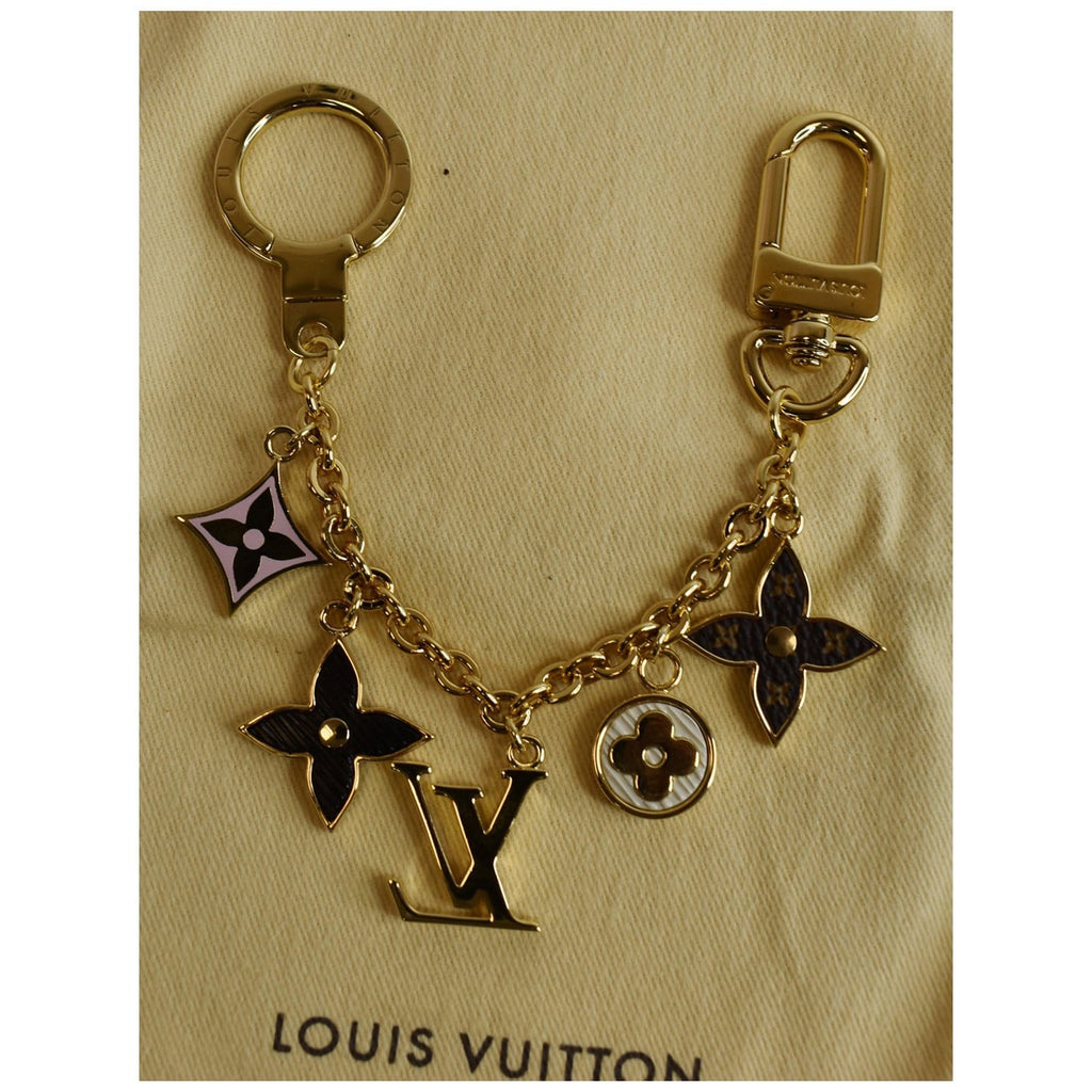Louis Vuitton Gold & Multicolor Spring Street Chain Bag Charm