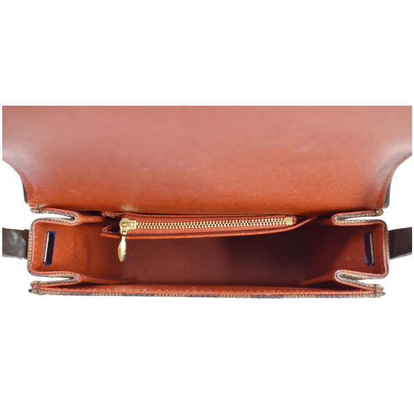 Louis Vuitton Tribeca Mini Damier Ebene Shoulder Bag - interior view