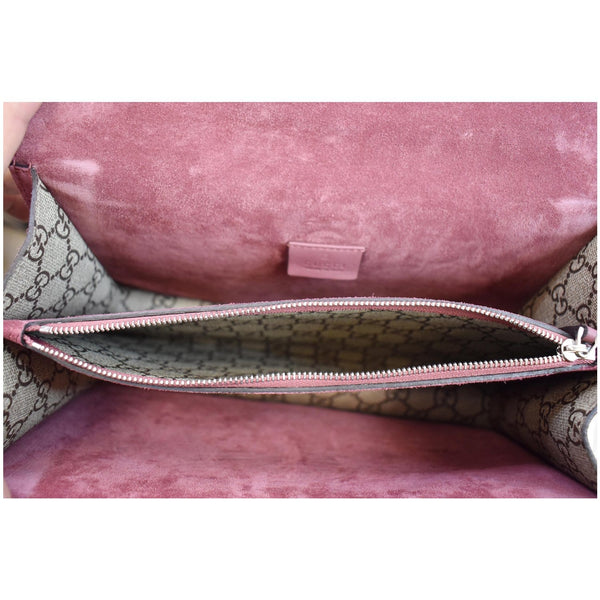 Gucci Dionysus Small GG Blooms Shoulder Bag Women - compartment interior