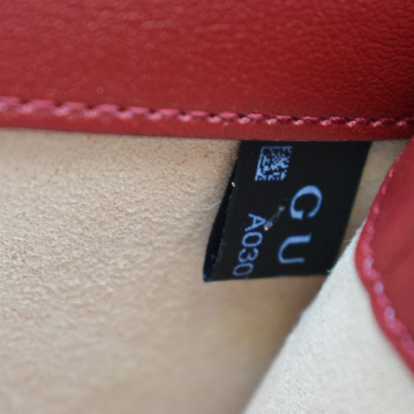 GUCCI Dionysus GG Tweed Small Shoulder Bag Cerise 400249