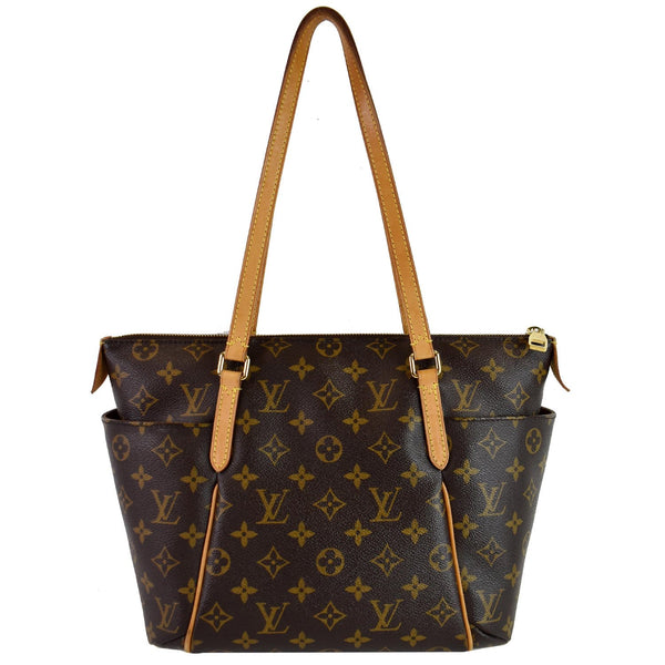 LOUIS VUITTON Totally PM Monogram Canvas Shoulder Bag Brown