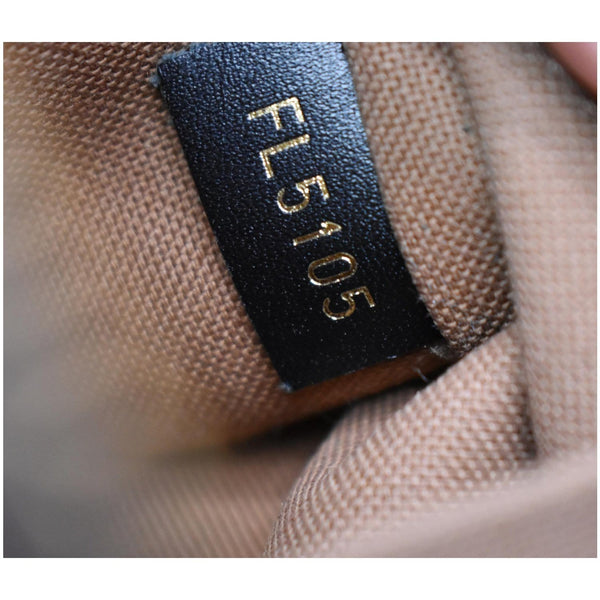 LOUIS VUITTON Studded Alma BB Monogram Macassar Canvas Crossbody Bag Brown