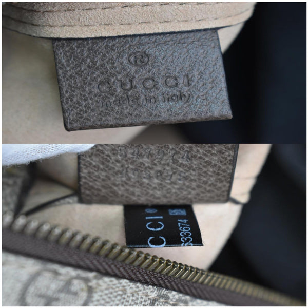 GUCCI Ophidia Large GG Supreme Coated Canvas Tote Bag Beige 547974