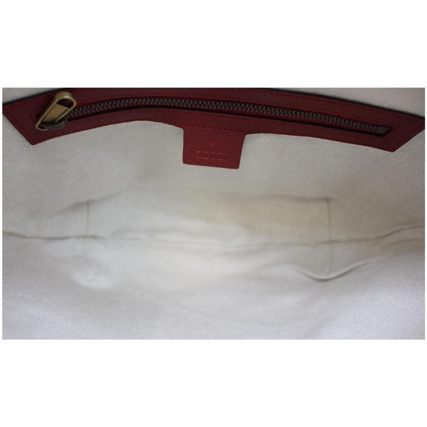 GUCCI Baiadera Stripe Script Logo Half Moon Canvas Hobo Shoulder Bag Multicolor 626422