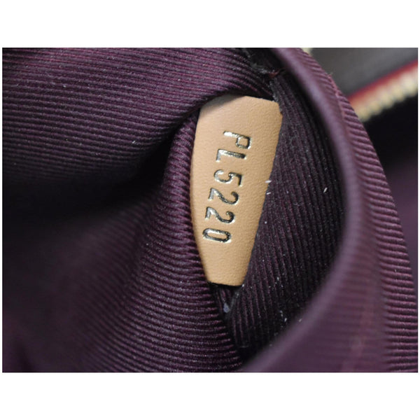 LOUIS VUITTON Deauville Mini Monogram Canvas Shoulder Bag Brown