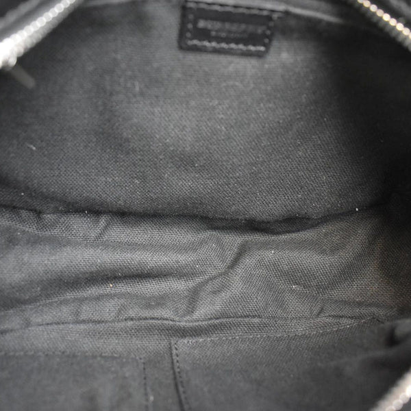 BURBERRY Buckle Small House Check Hobo Shoulder Bag Black