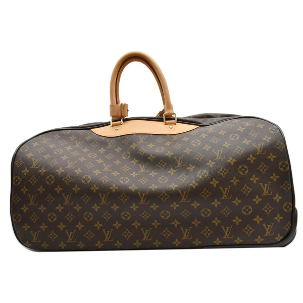 LOUIS VUITTON Eole 60 Monogram Canvas Rolling Luggage Bag Brown