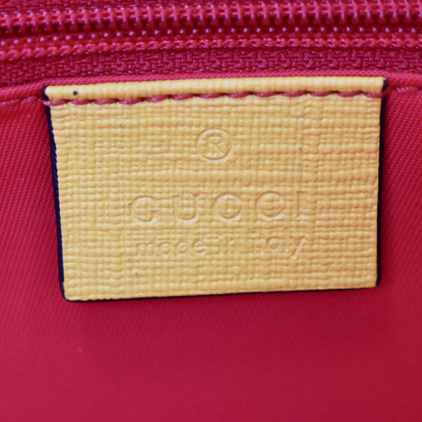 GUCCI Children's Car Nylon Canvas Backpack Bag Blue 580435 - Hot Deals