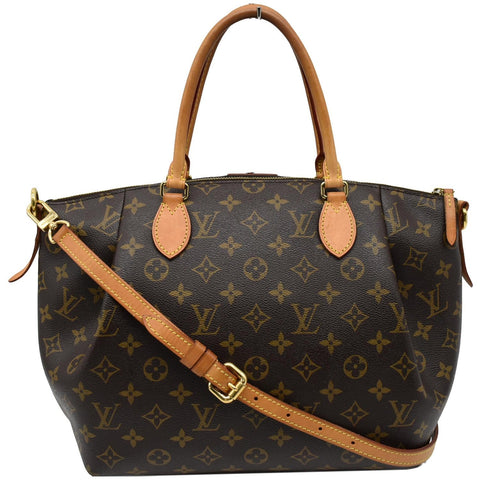 LOUIS VUITTON Turenne MM Monogram Canvas 2Way Shoulder Bag Brown